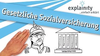 Gesetzliche Sozialversicherung einfach erklärt explainity® Erklärvideo [upl. by Noemys]