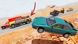 BeamNG Drive  Cars vs RoadRage 34 [upl. by Yetti466]