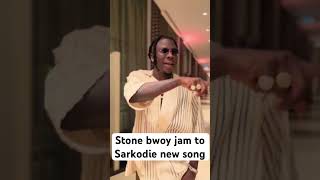 stonebwoy jam to Sarkodie new song otan love ghananews sarkodie viralvideo worldnewstoday [upl. by Ysle]