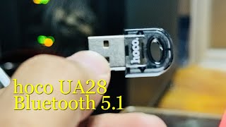 hoco UA28 Bluetooth 51 Dongle [upl. by Annawt631]