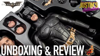 Hot Toys Batman Begins Unboxing amp Review [upl. by Egiap112]