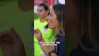 Coach Paige Palazzolo discusses upcoming Womens Amputee Soccer World Cup [upl. by Noyek]