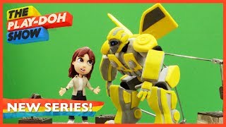 Play Doh Videos  Bumblebee 2018 Trailer  BTS  Stop Motion  The PlayDoh Show [upl. by Certie638]