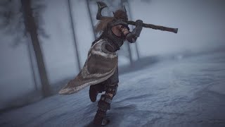 SkyrimSE MOD HDTSMP Nord Steelheart Armor Patch [upl. by Zil]