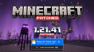 Minecraft 12141 patch Apk Download  Mcpe New Patch Download  mcpe 12141 Patch Apk ✨✨ [upl. by Coleman440]