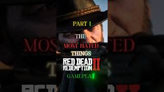 Most hated things in Rdr2 rdr2 edit pain shorts [upl. by Ahcsap72]