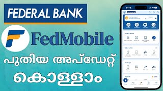 Fedmobile App New Update  Malayalam  FedMobile 2024  How to Use Federal Bank Mobile Banking App [upl. by Mahda]