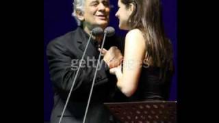 Placido Domingo amp Maggie Carles Perdon amp Obsesion [upl. by Tansey]