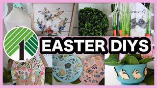 🐣 BRILLIANT DOLLAR TREE SPRING and EASTER DIY DEOCR  EASTER CRAFTS FOR 2024 [upl. by Nehgem]