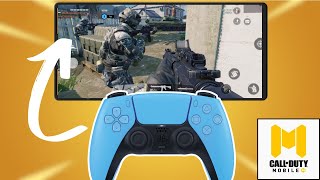 Comment jouer avec une manette sur Call of Duty mobile 🪂 [upl. by Alyled]