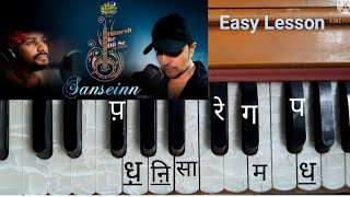 Saansein Song Tutorial 🎹 Harmonium Tutorial 🎤 Sawai Bhatt [upl. by Ennahtur]