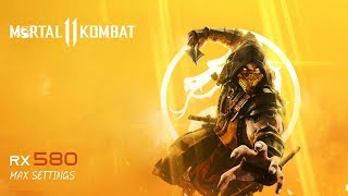 Mortal Kombat 11  RX 580  1440p  Max Settings  Benchmark [upl. by Lingwood195]