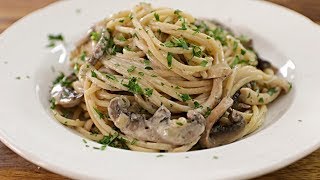 Creamy Mushroom Pasta Recipe [upl. by Chivers]