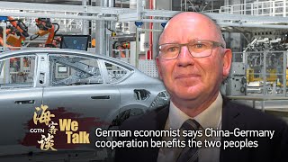 We Talk German economist says ChinaGermany cooperation benefits the two peoples [upl. by Halik]