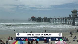 Vans US Open of Surfing Round Two Heat 5 [upl. by Kale233]