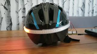 Bicycle Helmet signal lights [upl. by Okin503]