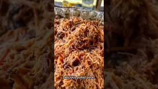 🤤 Pulled Pork Perfection 🐷🔥 Smoked Low amp Slow shorts pulledpork food bbq [upl. by Teiv]