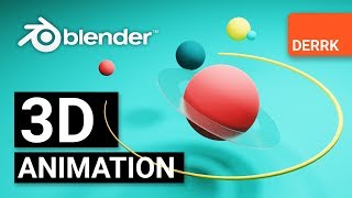 3D Animation in Blender 28  Planetary [upl. by Llerehs619]