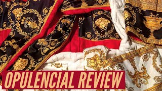 VERSACE DRESSING GOWN  I LOVE BAROQUE BATHROBE RRP £355 REVIEW [upl. by Adnoral]