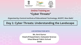 Online Training Day 1  Cyber Threats Understanding the Landscape [upl. by Glorianna]