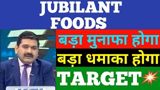 jubilant foodwork share price  jubilant food share latest news  jubilant food share target [upl. by Ginder]