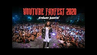 Youtube Fanfest Emiway Bantai Performance Emiway Bantai  Rap  Youtube Fanfest 2020 [upl. by Rebmak768]