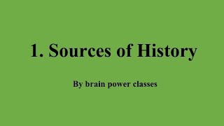 Class 8  History  Chapter 1 Sources of History  Questions and Answers [upl. by Sadonia]