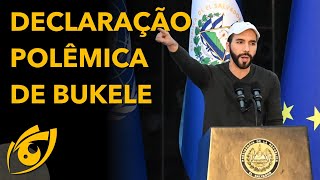 NAYIB BUKELE diz que o mundo PRECISA de uma NOVA ROMA Será？ [upl. by Anaylil591]