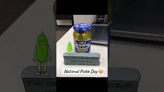 When your coworkers get you Thanks for the pickles Alysia Knighton Fortner foodies fypシ [upl. by Ettedo]