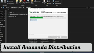 How to Install Anaconda Distribution  Jupyter  Spyder  in windows [upl. by Eiralih505]