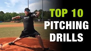 Top 10 Pitching Drills To Develop The Perfect Pitching Mechanics Top 10 Thursday Ep1 [upl. by Lupien]