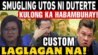 LUISTRO SALUBONG KILAY SA ISINIWALAT SA CUSTOM SINO NAG UTOS [upl. by Eulau]