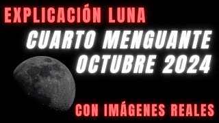 ▶ EXPLICACIÓN ASTROLOGÍA LUNA EN EL CUARTO MENGUANTE OCTUBRE 2024✅DÍA HORA CONSTELACIÓN SIGNO 2024 [upl. by Eylrahc238]