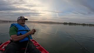 Pescando en presa ONeill Forebay de izquierda a derecha 🤓🎣🫰🏻 [upl. by Ttoile]