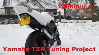 Yamaha TZR 70cc Project  Tuning Story  Hebo Manston Racing [upl. by Asseralc]