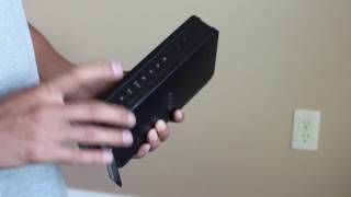 NETGEAR N600 WIFI CABLE MODEM ROUTER REVIEW [upl. by Higley]