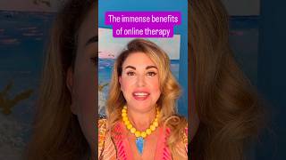 The immense benefits of online therapy Therapy OnlineTherapy Psychotherapy [upl. by Llewol]