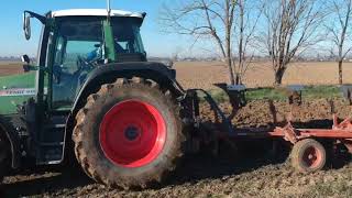 Aratura con Fendt 412 amp Trivomere Grattoni  Azienda Agricola Contin [upl. by Sefton]