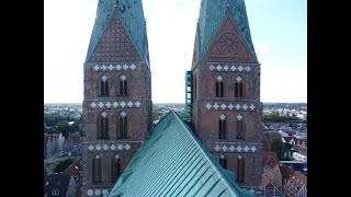 Lübeck et les églises gothiques en brique du nord de l’Allemagne [upl. by Merna]