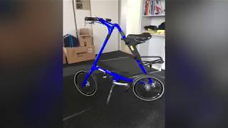 Das Faltrad Strida XS Blue Man im ersten Test [upl. by Henarat]