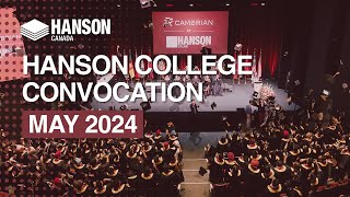 Cambrian at Hanson College Convocation  May 2024 [upl. by Bosson]