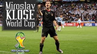 Miroslav Klose all World Cup Goals  Germany WR [upl. by Eelyrehc562]