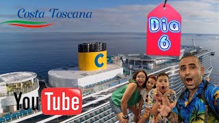 Crucero por el Mediterráneo Costa Toscana 🛳  dia6 [upl. by Azmah]