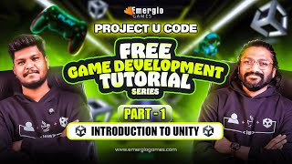 How to become a game developer for free  Introduction to unity  part 1  Project U Code [upl. by Quillon]