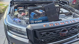 HOW TO INSTALL ARB AIR COMPRESSOR ON NISSAN FRONTIER [upl. by Anitniuq]