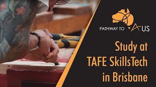 Pathway to Aus checks out TAFE SkillsTech in Brisbane [upl. by Elrak467]