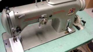 PFAFF 238 ZigZag Straight Stitch Industrial sewing machine [upl. by Yasu]