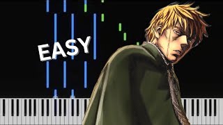 Aruarian Dance  Nujabes  EASY Piano Tutorial I have no enemies [upl. by Laehcar99]