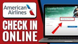 How to Check in Online For a Flight American Airlines Simple Steps [upl. by Ialocin]