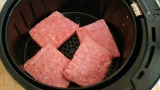 Airfryer  Cooking a Lorne Sausage in a Tower Air Fryer [upl. by Ruggiero]